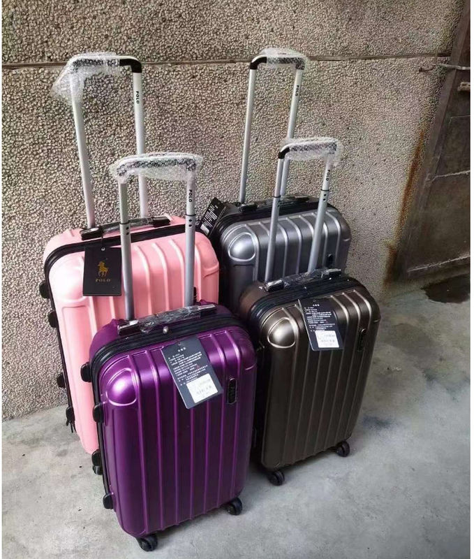China Factory Customized Logo Trolley Suitcase Wholesale Luggage Wheeled Travel Bags For Leisure Sport Business