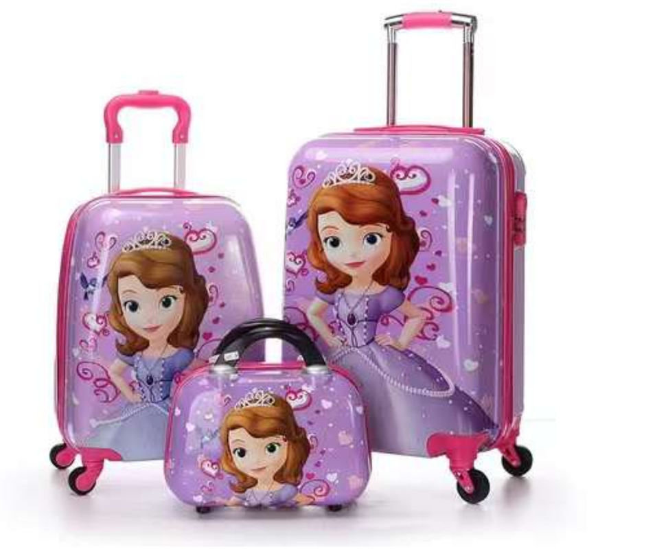 Children'S Trolley Case Suitcase Trolley Cartoon Men And Women Travel Password Lock Box Cute Universal Wheel