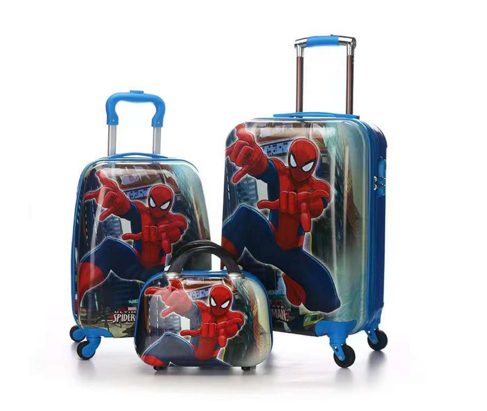 13 16 20 Inch Suitcases Kids Custom Anime Pattern Printing Design Abs+Pc Luggage Set Traveling Travel Trolley Bags