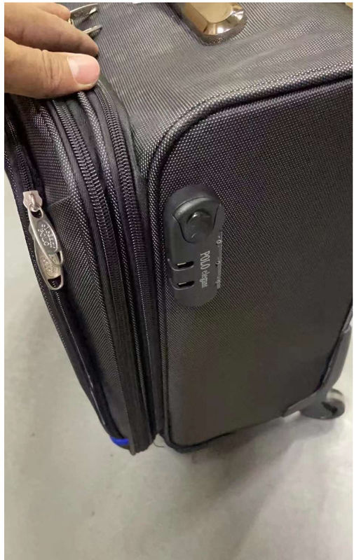 Spinner Suitcase Trolley Travel Case Multi Compartment Boarding Bag Unisex TSA Combination Lock Aluminum Trolley
