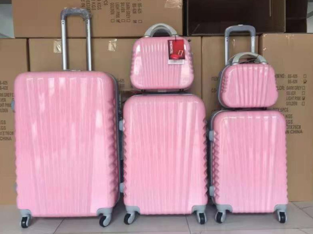 360-Degree Rolling Hardshell Suitcase With Wheels Luggage Set Women'S Travel Bag XHA190