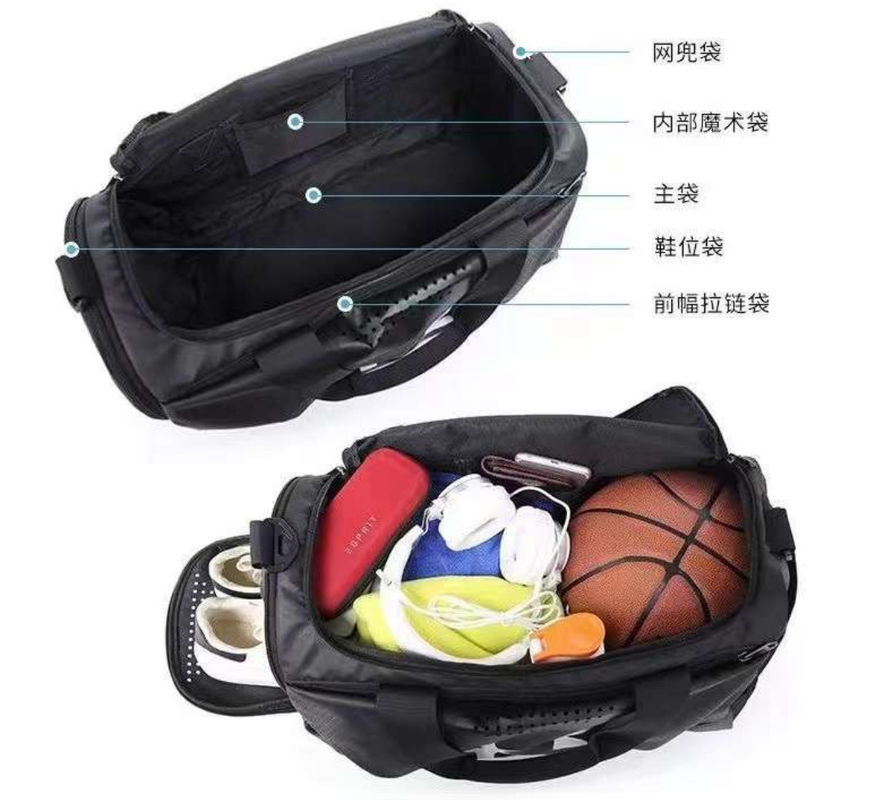 Customized Logo Large Capacity Travel Bag Waterproof Outdoor Gym Duffle Bag Handheld Men'S Sport Bag