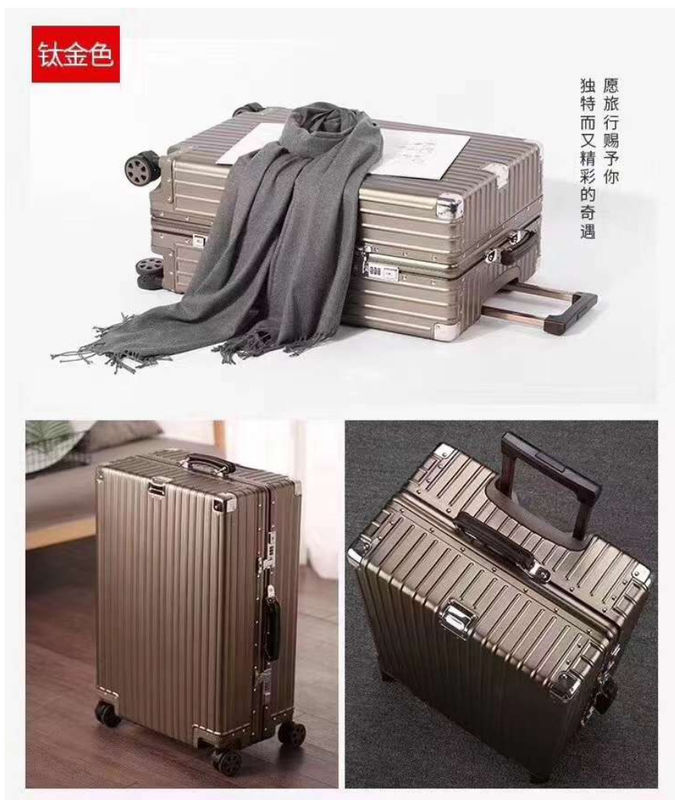 Luggage Box 20 24 26 29 Inch Universal Wheels Thickened Trolley Case Travel Box Women Men Trunk Travel Suitcase Zipper
