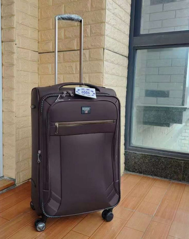OEM/ODM Logo Color 4 Pcs Set Fabric Soft Travel Bags Trolley Suitcase Luggage Bag