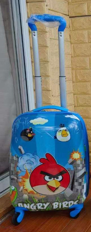 New Arrival 16 Inch ABS Travel Luggage Cartoon Suitcase For Kid Universal Wheel Trolley Case With Different Patterns Kid