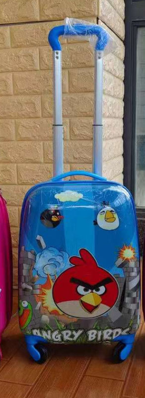 Factory Wholesale Custom Children'S Luggage Light Trolley Case For Primary School Students Outdoor Cartoon Travel Case