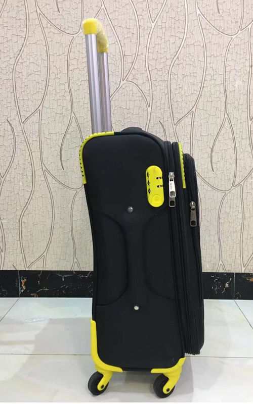 Manufacturer Traveling Luggage Set Travel Soft Suitcase Trolley Bag Soft Shell Fabric Trolley Luggage Bag