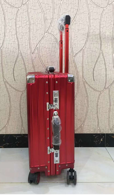 Manufacturers Large Capacity Factory Supplying Aluminum Frame Suitcase Sets 3 Piece Luggage Sets With Cup Hold
