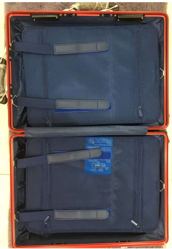 Manufacturers Large Capacity Factory Supplying Aluminum Frame Suitcase Sets 3 Piece Luggage Sets With Cup Hold