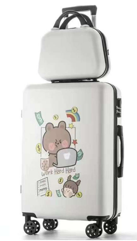 Children'S Pull Rod Luggage Fashion Cartoon New Primary School Students Boarding Password Box Universal Wheel Factory
