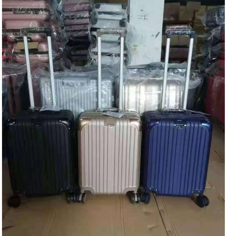 New Latest Travel Suitcase ABS+PC Universal Wheel Zipper Trolley Box Dragging Leather Box Code Box Luggage Wholesale