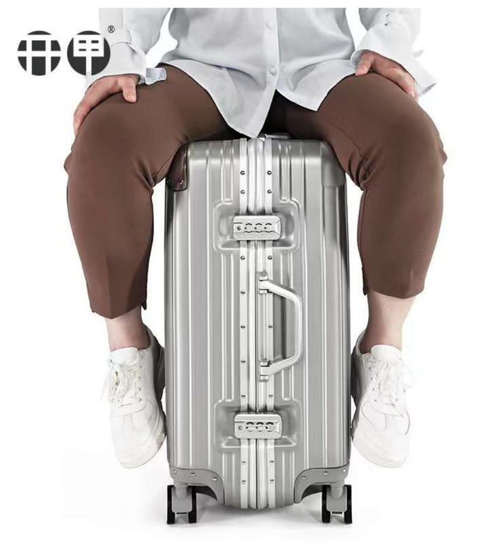 New Latest Travel Suitcase ABS+PC Universal Wheel Zipper Trolley Box Dragging Leather Box Code Box Luggage Wholesale