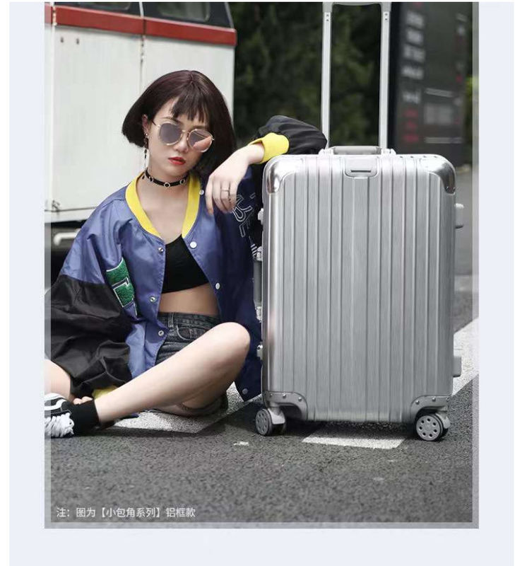 New Latest Travel Suitcase ABS+PC Universal Wheel Zipper Trolley Box Dragging Leather Box Code Box Luggage Wholesale