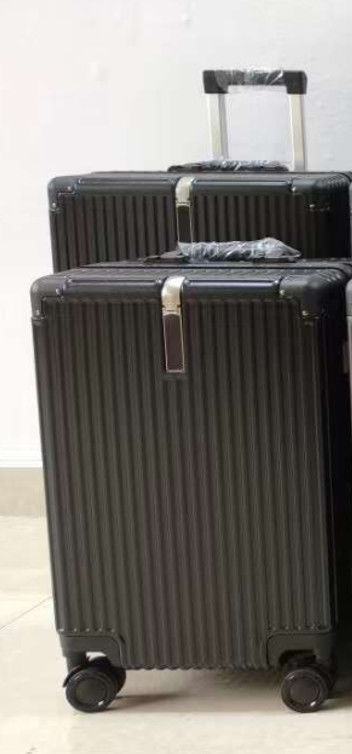 Classical Style High Quality Vintage ABS Trolley Bag Suitcase Hot Sale Customization 20 22 24 26 Inch Durable Flight
