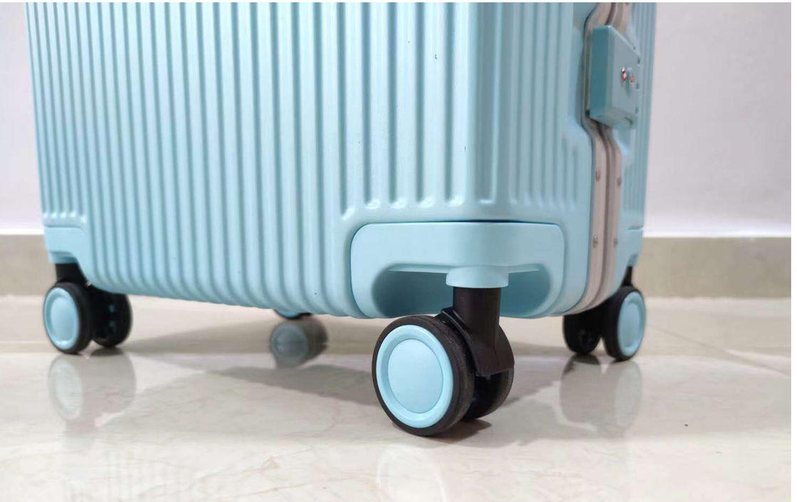 Classical Style High Quality Vintage ABS Trolley Bag Suitcase Hot Sale Customization 20 22 24 26 Inch Durable Flight