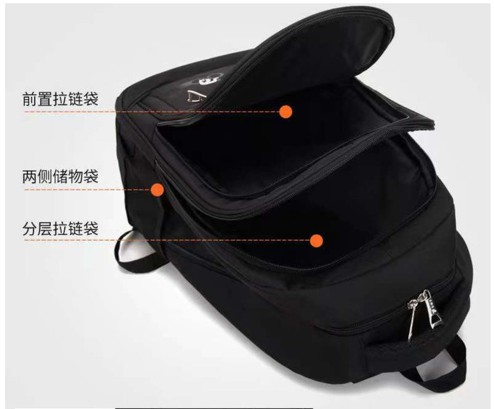 Back To Work Trending New Design Customized Logo Polyester Lining Backpack Bag Men