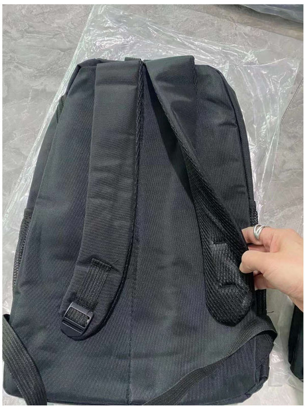Back To Work Trending New Design Customized Logo Polyester Lining Backpack Bag Men