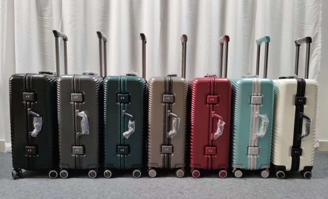 Smart Carry-On ABS Luggage Soft Handle 20'24'28 Trolley Valise De Voyage With Wheels Custom Logo Luggage Case