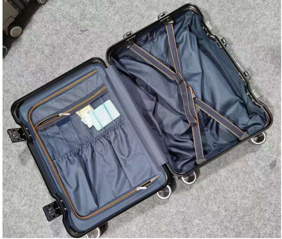 Smart Carry-On ABS Luggage Soft Handle 20'24'28 Trolley Valise De Voyage With Wheels Custom Logo Luggage Case