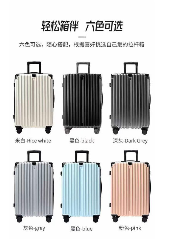 Large Capacity Wholesale Product Trolley Case With Spinner Wheels With Password Lock Luggage Suitcase For Travel