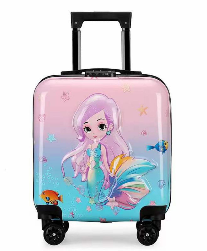 Factory Outlet 18 Inch 360 Degree Spinner Wheels Kids Luggage Travel Suitcases For Children
