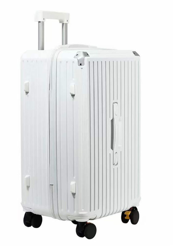 New Design Factory Wholesale Large Capacity Suitcase Carry On Luggage PC ABS Hard Shell Spinner Wheels Combination Lock