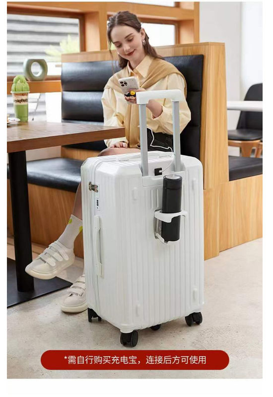 New Design Factory Wholesale Large Capacity Suitcase Carry On Luggage PC ABS Hard Shell Spinner Wheels Combination Lock
