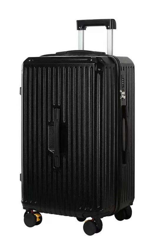 Carry-On Luggage Cup Holder USB Charging Port Hard Side Luggage Spinner Wheels Lightweight Luggage For Travel Business