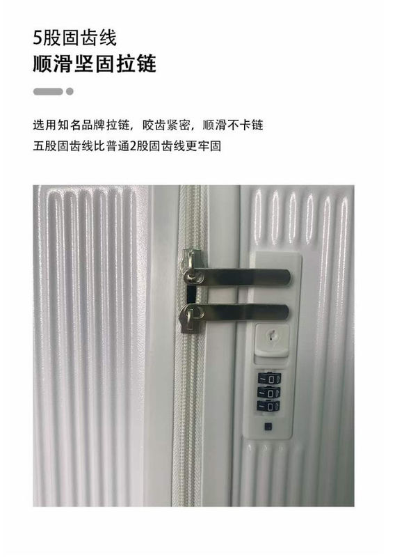 Wholesale Customized New Design High Quality Lightweight Pc Luggage Trolley Travel Luggage Suitcases Set