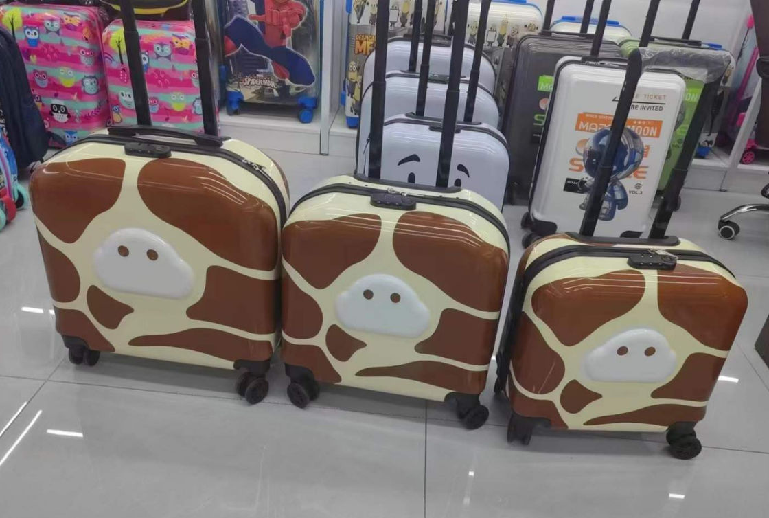 Custom Cartoon Children'S Trolley Case LOGO 18 Inch 3D Animal Gift Boarding Box Universal Wheel Kids Suitcase Luggage