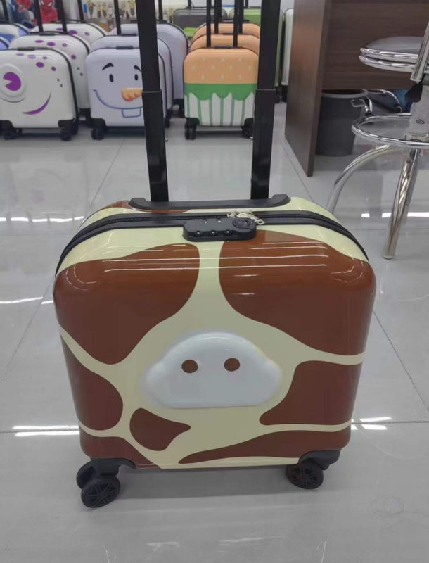Custom Cartoon Children'S Trolley Case LOGO 18 Inch 3D Animal Gift Boarding Box Universal Wheel Kids Suitcase Luggage