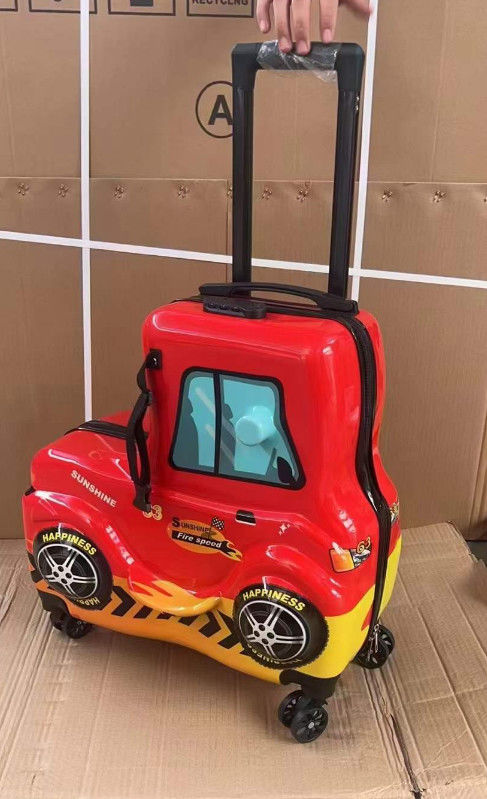 NEW Cute Kids Scooter Suitcase Lazy Trolley Bag Children Carry On Cabin Travel Rolling Luggage On Wheels Children Gift