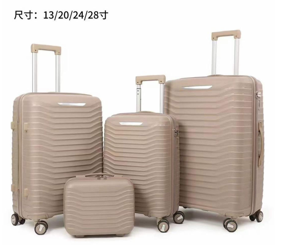 Unique Travel Pp 3 4 Roues 4pcs Suitcase Luggage Trolley Bags Set For Girls Outdoor Travel