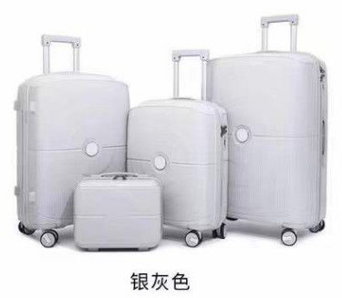 New Fashion 4PCS 14/20/24/28 PP Luggage Set Multi Functional Travel Wholesale Universal Wheel Trolley Suitcase