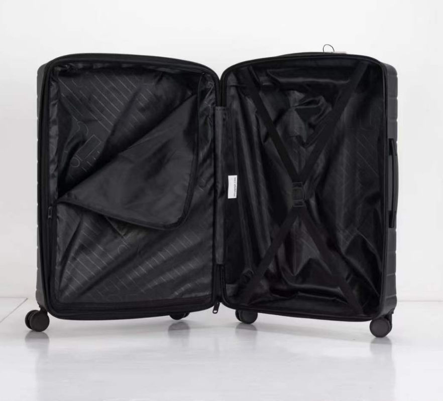 Factory Custom White 3-Piece Hardshell ABS Carry-On Luggage Set Unisex Travel Gear With Spinner Wheels