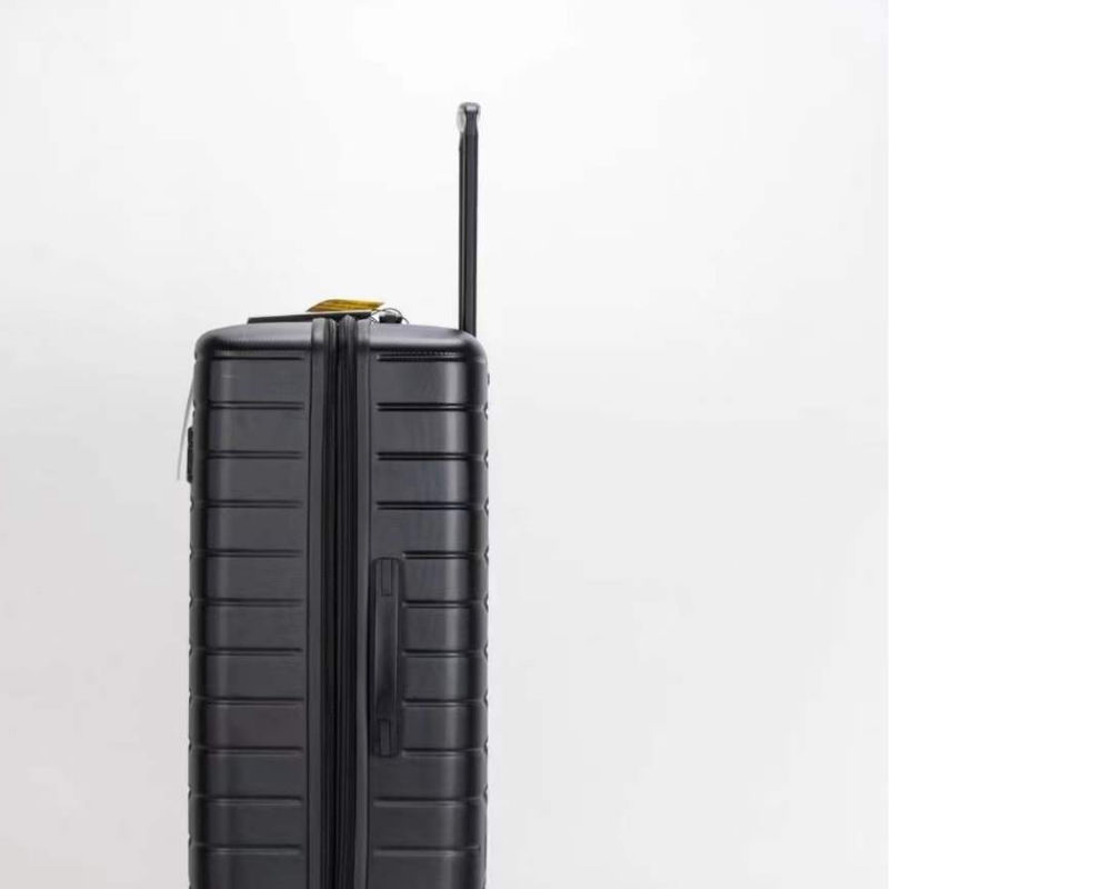 Black Unbreakable PP Newest Valise Durable Travel Bag  28 Expandable TSA Lock Luggage Sets For Business Trip