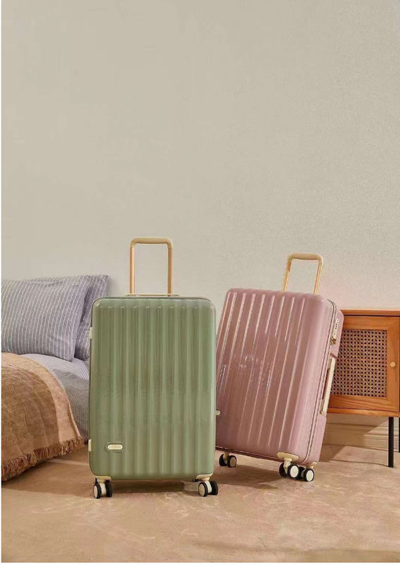 Unisex Rolling Luggage Cabin Holiday Suitcase Set Couples Travel Anti-Fall Password Package Outing Carry On Luggage