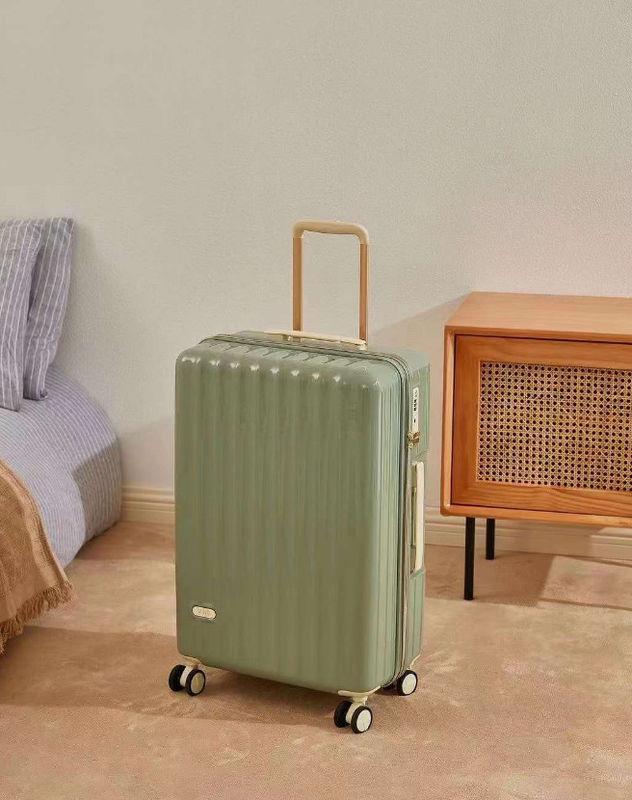 Adult Trolley Case 20 Inches 2024 New Password Box Large Capacity Solid Color Anti-Collision Leisure Suitcase
