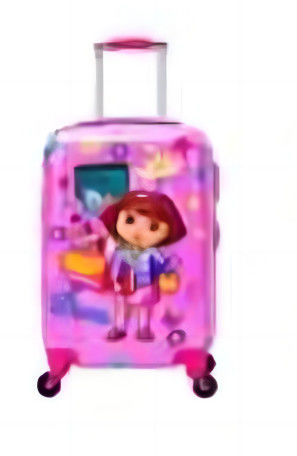 Factory Wholesale Custom Children'S Luggage Light Trolley Case For Primary School Students Universal Wheel Cartoon