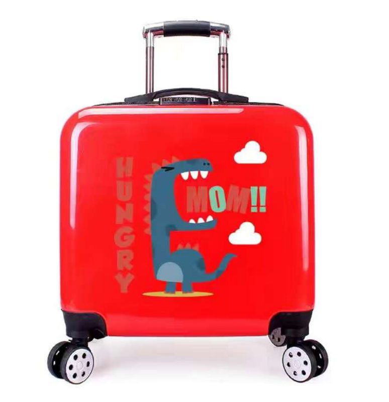 Children Luggage Universal Wheel Cartoon Trolley Box Small Boarding Travel Box Lightweight Trailer Luggage