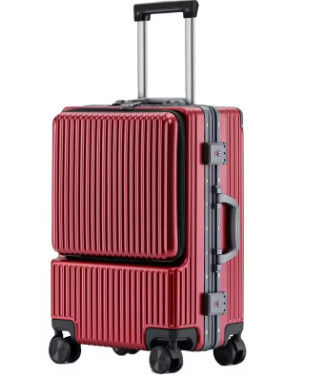 20 24 28 Suitcases Luggage Pieces Set Front Pocket Laptop Traveling Bag Trolley Set Carry On Luggage With Wheels