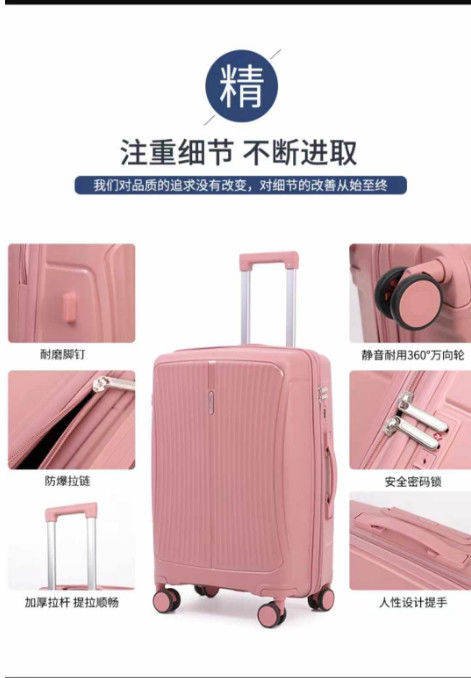 Clothing Organizer Toolbox Travel Luggage Box Hand Bag Extender For Woman'S 20 Luxury Suitcase Sets Detachable Wheel