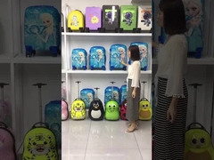 PP Cute Cartoon Trolly Bag , Waterproof Childrens Animal Suitcases